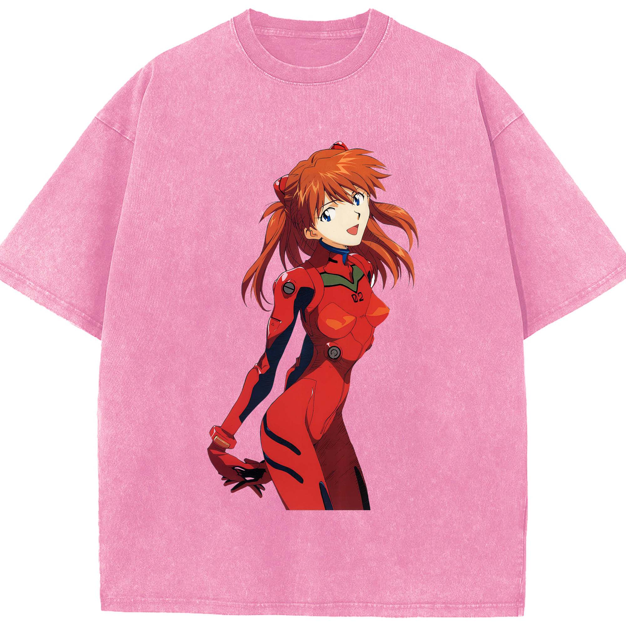（画像用） EVA 新世紀エヴァンゲリオン 綿100% ヴィンテージ風 半袖Tシャツ（フロントプリント）